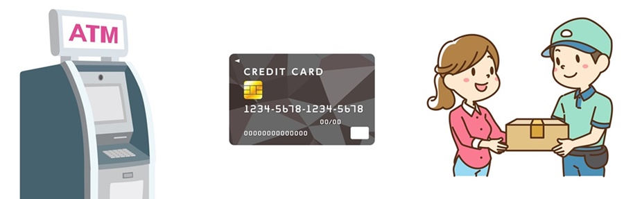 お支払いは銀行振込、クレジットカード、代金引換からお選び頂けます。